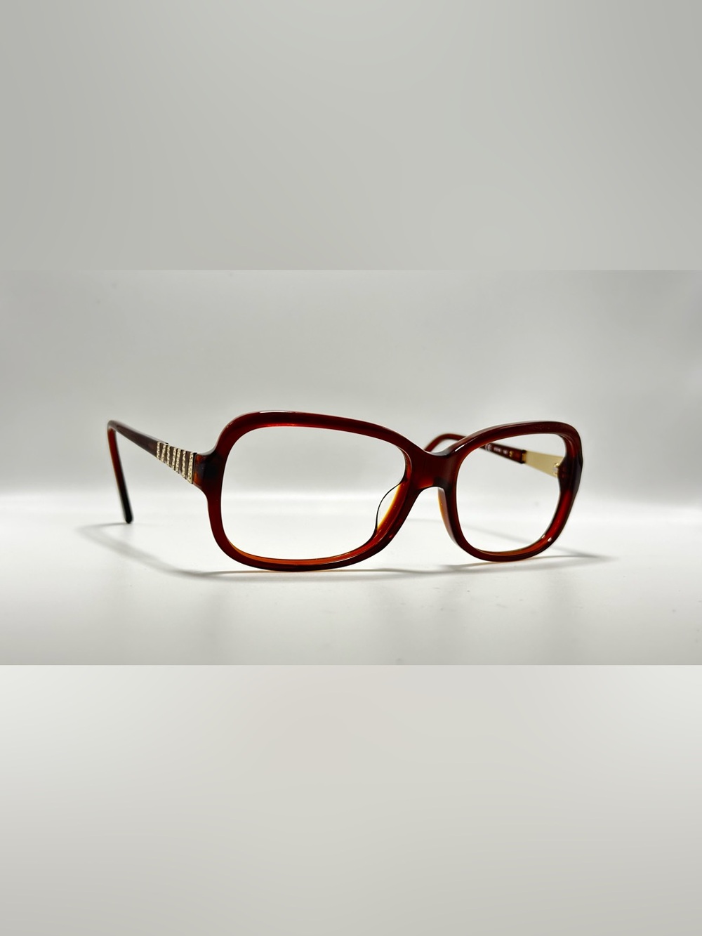 Nine West NW545S Brown Oval Sunglasses Frames Only